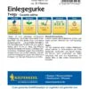 Einlegegurke Twigy, F1 Resistent Gegen Mehltau Und Gurkenkrätze -Erden & Dünger Verkäufe einlegegurke twigy2