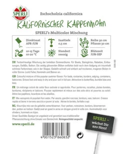 Goldmohn SPERLI's Multicolor Mischung