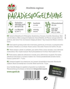 Paradiesvogelblume Strelitzia ReginaeSperling`s Papagei -Erden & Dünger Verkäufe paradiesvogelblume strelitzia reginae sperlings papagei2