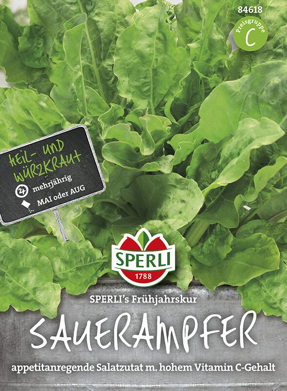 Sauerampfer SPERLING´s Frühjahrskur 4 Sauerampfer SPERLING´s Frühjahrskur – Bild 2