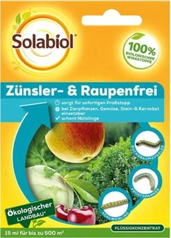 Solabiol Zünsler- Und Raupenfrei, Biologisches Mittel Gegen Raupen An Zierpflanzen 15ml Konzentrat 7 Solabiol Zünsler- Und Raupenfrei, Biologisches Mittel Gegen Raupen An Zierpflanzen 15ml Konzentrat -Erden & Dünger Verkäufe solabiol zuensler und raupenfrei