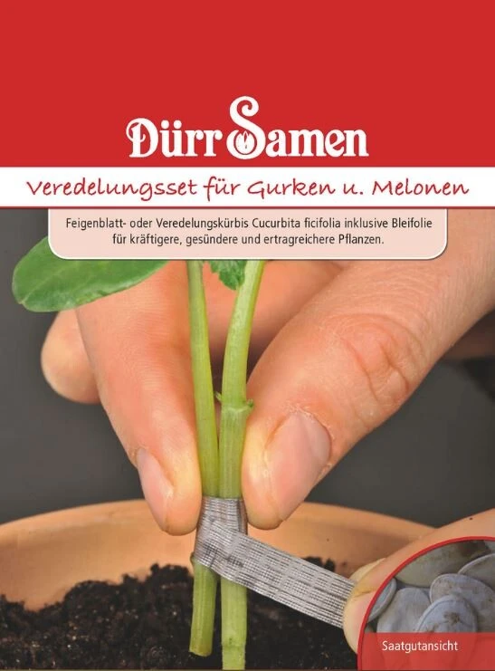 Veredelungs-Set Für Gurken Und Melonen (Veredelungsunterlage), Inkl. Anleitung 3 Veredelungs-Set Für Gurken Und Melonen (Veredelungsunterlage), Inkl. Anleitung
