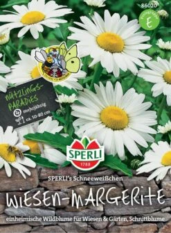 Wiesen-Margerite Schneeweißchen | Ideale Pflanze Für Blumenwiesen Wildrasen Natur- U Bauerngärten 7 Wiesen-Margerite Schneeweißchen | Ideale Pflanze Für Blumenwiesen Wildrasen Natur- U Bauerngärten -Erden & Dünger Verkäufe wiesenmargerite schneeweisschen