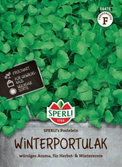 Winterportulak SPERLI's Postelein, Frosthart, Freiland & Gewächshaus, Wüchsig, Saatgut Von Sperli -Erden & Dünger Verkäufe winterportulak postelein